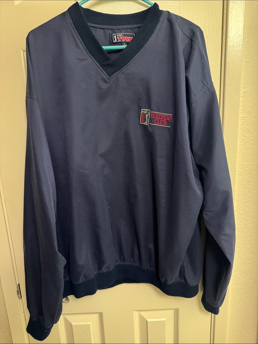 PGA Tour Navy V-Neck Pullover Sweater